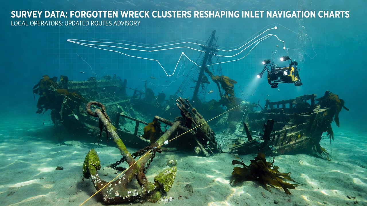Underwater Surveys Reveal Forgotten Shipwreck Clusters Reshaping Inlet Navigation Charts for Local Operators